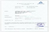 SH-D02F-PV-KMC554e-20160923191402 SERIES... · 2019-11-26 · Certificate No. Report No . Dear X i e Jing, Grid-Connected PV Inverter See Certificate AK 50359165 0001 15101584 001
