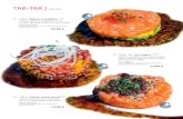 TAR-TAR - Reštaurácia Sajado - sushi, sushi bar · SUSHI / SUSHI Shake sushi *4 (losos) Shake sushi / salmon 3 ks/pc 4,90 € 6 ks/pc 8,90 € Maguro sushi *4 (tuniak) Maguro sushi