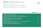 Managerinnen- Barometer 2015 · 2020-06-08 · MANAGERINNEN-BAROMETER: UNTERNEHMEN 48 DIW Wochenbericht Nr. 4.2015 Vorstände: vereinzelte Vorstandsposten für Frauen Von den Top-200-Unternehmen