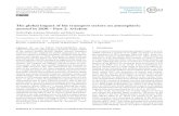 The global impact of the transport sectors on atmospheric ... · tion for ammonium between the sulfate and nitrate formation processes, which is particularly important in the upper