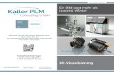 Ein Bild sagt mehr als tausend Worte! - Kailer PLM · Ein Bild sagt mehr als tausend Worte! 3D-Visualisierung Kailer PLM Consulting GmbH Marie 78048 VS-CurieStraße 12-Villingen Tel.: