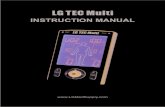 LG TEC Multi - LGMedSupply.comsite.lgmedsupply.com/Pdf/LGTECMULTIManual-1.pdfwithout actual physical activity. 5 which determine which impulses are allowed to continue on to the brain.