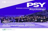Bachelor of Social Sciences (Honours) in Psychology · 2020-02-03 · • Clinical Psychology • Issues and Practice in Educational Settings 128 UNITS Remarks: 1. This course has