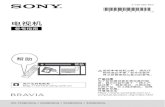 (1) - SONYcustomersupport-download.sony.com.cn/TV/KD-65X8000G/CKZN.pdf · 2019-08-15 · •Sony对于该些功能中存取的第三方 内容提供商的任何内容不承担任何责
