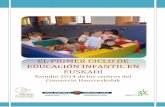 El primer ciclo de Educación Infantil en Euskadi · Estudio Internacional de progreso en comprensión lectora, matemáticas y ciencias. Volumen II: Informe español. Análisis secundario,
