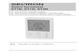 Sobni termostat ST1B, ST1N, ST2N · Sobni termostat ST1B, ST1N, ST2N SLO Navodila za uporabo in nastavitev ST1B - Sobni termostat z baterijskim napajanjem ST1N - Sobni termostat z