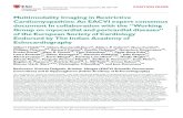 Multimodality Imaging in Restrictive Cardiomyopathies: An ... · Multimodality Imaging in Restrictive Cardiomyopathies: An EACVI expert consensus document In collaboration with the