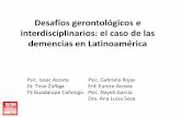 Desafíos gerontológicos e interdisciplinarios: el caso de las …envejecimiento.sociales.unam.mx/presentaciones/demencia.pdf · 2010-10-29 · Las demencias en México Las demencias