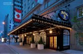 THE RITZ-CARLTON, MONTREAL · Photo provided by The Ritz-Carlton Montreal 23 - 24 从1912年开门迎客之日起，蒙特利尔丽思卡 尔顿酒店就凭借其独特的魅力,对“奢华酒