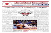 Kodokan Cremona Cremona notiziario speciale...judo kata Kodokan Cremona Gran Prix Nazionale Fijlkam 16 giugno, al Palaradi di Cremona, dalle ore 10.00 comprese, affluiranno coppie
