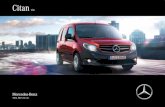 Citan - Mercedes-Benz · 2018-11-08 · Το Citan Με το Citan ... Citan έχει όλα όσα περιμένετε από ένα επαγγελματικό όχημα πόλης