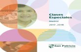 Clases Especiales - Colegio Sanpatricio MadridEl sistema de formalización de las inscripciones para las Clases Especiales y de Idiomas, deberá realizarse on-line, a través de la