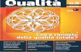 IN PRIMO PIANO - Qualita Magazine · Per l’estero: 1 copia € 10,00. Il pagamento può essere effettuato tramite bonifico sul c/c bancario: IBAN IT33N0569634070000002372X67 intestato