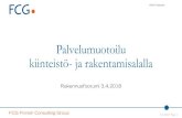 Palvelumuotoilu kiinteistö- ja rakentamisalalla · Palvelumuotoilu on tiedon keruutaHeikki Rajasalo. 3.4.2018 Page 14 Tieto on suunnittelun raaka-ainettaHeikki Rajasalo, 2/2016.