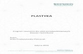 PLASTYKA - Operon.pl · 2019-05-20 · Anita Przybyszewska-Pietrasiak Gdynia 2019 . 2 Spis treści ... Ważne jest, aby wykorzystywać każdą możliwość spotkania ze sztuką w