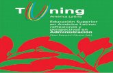 Educación Superior en América Latina: reﬂ exiones y perspectivas en …tuningacademy.org/wp-content/uploads/2014/02/Ref... · 2019-05-29 · 9 Tuning: pasado, presente y futuro