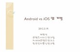 Android vs iOS 앱개발 - 부산모바일앱센터bmac.kr › Upload › Education › y5qwg21r.pdfAndroid 와iOS 개발비교 진입장벽 초기비용 개발장비(Android: Mac,