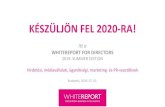 KÉSZÜLJÖN FEL 2020-RA!whitereport.hu › download › WhiteReport_for_Directors_2019_Summe… · A Whitereport-adatbázisbanszereplő1000+ médiavállalatbóla top100 cég, top25