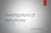 Investigations of Arrhythmia - Mervat Aboulmaatyepsegypt.com/upload/052014/tnn/Investigations of... · 2014-02-20 · Investigations of Arrhythmia NON INVASIVE TOOLS 1 Eng. Ahmed