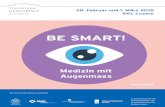 BE SMART! · Heiner G. Koppermann,Co-Founder and CEO SwarmWorks 15.45 Schlussworte und Verabschiedung Guido Graf,Regierungspräsident Kanton Luzern, Vorsteher Gesundheits- und Sozialdepartement