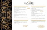 SABRI MENU 29-5-2020 · sabri Κεµπάµπ | €12,00 Αυθεντική συνταγή. Μοσχαρίσιος και (10%) αρνίσιος κιµάς µε ψιλοκοµµένο