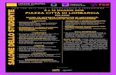 9 e 10 maggio 2018 Piazza Città di Lombardia SALONE DELLO ... › sites › default › files › avvisi › Milano 2018 … · SALONE DELLO STUDENTE Oltre 70 Offerte fOrmative di