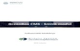 GreenBox CMS - Smink modul · GreenBox - Smink modul - Felhasználói kézikönyv [4] 3 Menürendszer kialakítása Ahhoz, hogy a portálunk a kívánt külsővel és belsővel jelenjen