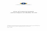Fear of Crime in Ireland and its Impact on Quality of Lifejustice.ie/en/JELR/Fear of Crime in Ireland.pdf/Files... · 2019-08-23 · fear of crime in Ireland. Fear of crime is a subjective