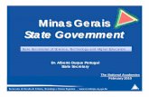 Minas Gerais State Government - National Academiessites.nationalacademies.org/cs/groups/pgasite/... · Minas Gerais State Government, Brazil MINAS GERAIS - Main figures TERRITORY.