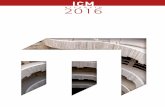 2016 - Gruppo ICM · 2016 2016 GRUPPO ICM 36100 Vicenza - Italy Viale dell'Industria, 42 Tel. +39 0444 336111 Fax +39 0444 961541  DATI DI SINTESI