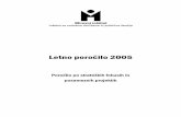 Letno poročilo 2005 · zgodovinski, od teksta do teksta glede na zgodovinski razvoj ter na konktekstualizacije, ki se nanašajo na zakonitosti časa, v katerih se je tovrstno mišljenje