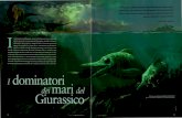 Gli ittiosauri hanno pattugliato incontrastati gli oceani ...download.kataweb.it › mediaweb › pdf › espresso › scienze › ... · abitavano le terre emerse. I raggi del Sole