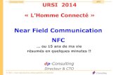 Near Field Communication NFC - URSI Franceursi-france.telecom-paristech.fr/fileadmin/... · NFC Near Field Communication versus Smart Card & RFID - Both Smart Card & NFC are in HF