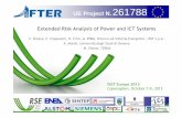 F T ER UE Project N. 261788...UE Project N. 261788 F T ER Extended Risk Analysis of Power and ICT Systems C. Brasca, E. Ciapessoni, D. Cirio, A. Pitto , Ricerca sul Sistema Energetico