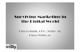 SurvivingMarketing in the Digital World · 2009-09-11 · • Relation –att bygga relationer till enskilda konsumenter för ett företag, varumärke eller med experter. Why the