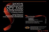 2004 National AFVDay Odyssey · The Odyssey Continues 1 2004 National AFV Day Odyssey, The Odyssey Continues… National AFV Day Odyssey is the spark of an idea that ignited a vision