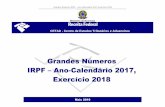 Grandes Números IRPF – Ano-Calendário 2017, Exercício 2018receita.economia.gov.br/dados/receitadata/estudos-e-tributarios-e-a... · Grandes Números IRPF – Ano-Calendário