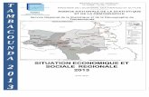 SITUATION ECONOMIQUE ET SOCIALE REGIONALE …ANSD/SRSD Tambacounda : Situation Economique et Sociale régionale ‐ 2013 iv II.16 EVOLUTION (EN %) DU TAUX BRUT DE SCOLARISATION DE