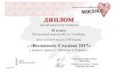 «Весняному Стадіоні 2017»miksike.net.ua/docs/diploma/2017/Dyplomy VS komandy 100.pdf · Початкової школи №2 м. Самбора, яка посіла