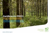 Certificación PEFC - CPCFCH · Certificación PEFC: origen legal y sostenible Primeras Jornadas Nacionales sobre ... Plan de Gestión Forestal = Origen Sostenible Cadena de Custodia