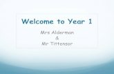 Welcome to Year 1 - Westlands Primary School | …Welcome to Year 1 Mrs Alderman & Mr Tittensor Reception to Year 1 The main difference between Reception and Year 1 is the change of