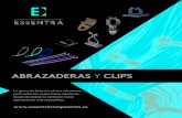 ABRAZADERAS Y CLIPS - Interempresas · ABRAZADERAS Y CLIPS  La gama de Essentra ofrece soluciones para todas las aplicaciones eléctricas, desde abrazaderas estándar hasta