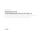 ESET Remote Administrator 5€¦ · ESET REMOTE ADMINISTRATOR sám o sebe nerieši antivírusovú ani inú formu ochrany pred prienikom škodlivého kódu. Nasadenie ERA je tak podmienené