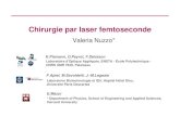 Chirurgie par laser femtosecondereseau-femto.cnrs.fr/IMG/pdf/Je1-5_Nuzzo.pdfBowman, 12 µm Stroma, 500 µm Membrane de Descemet, 4 µm Endothélium, 5 µm Animation C. Dalys Valeria
