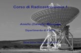 Corso di Radioastronomia 1 - unimi.itcosmo.fisica.unimi.it › assets › RadioAstro › 2018-2019 › Radio... · 2018-11-20 · Aniello Mennella Corso di Radioastronomia I A.A.