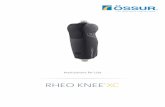 Instructions for Use KNEE XC 取扱説明書.pdf · Type B Applied Part (IEC60601-1) CE label with Notified Body identification number Non-ionizing radiation Manufacturer and date