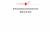 PEDAGOGISCH BELEID · 2016-11-24 · Versie: 1 Datum: maart 2015 Blad: 6 van 16 Pedagogisch beleid § 1.9 VOOR- EN VROEGSCHOOLSE EDUCATIE UK & PUK (VVE) We werken met het programma