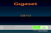 Συγχαρητήρια! · Gigaset S810 / GRC EL / A31008-M2306-T101-1-8U19 / Cover_front.fm / 11.03.2011 Συγχαρητήρια! Αγοράζοντας ένα Gigaset, επιλέξατε
