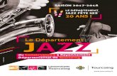 Le DépartementJAZZ - Tourcoing · belles créations, de vives émotions et participe pleinement à ce que Tourcoing soit « la » ville Jazz entre Paris et Bruxelles. N’hésitez