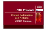 CTU Presenta Contest Automation con Arduino slide CTU ITALY 2015.pdfIK0XBX slide CTU ITALY 2015 Author vanni.chioccoloni Created Date 3/9/2015 9:00:57 AM Keywords () ...